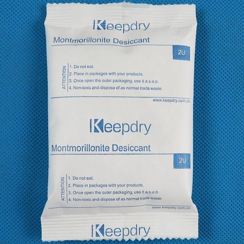 2U montmorillonite desiccant